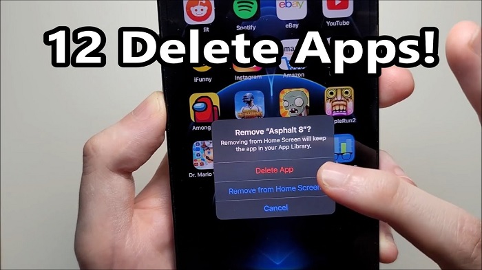 How to Uninstall Apps on iPhonedgr hnj