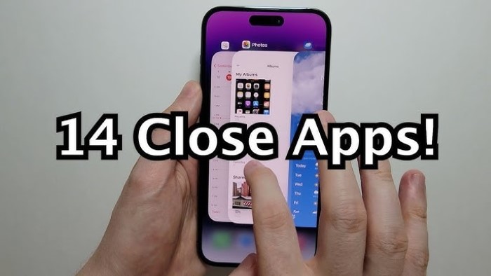 how to close apps on iphone 14